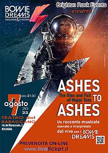 Tributo a david bowie // ashes to ashes – the rise and fall of major tom
